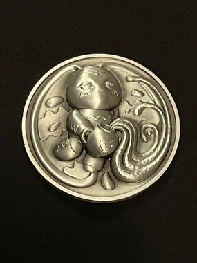 Aquarius zodiac coin
